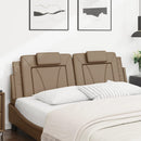 vidaXL cappuccino színű műbőr fejtámla párna Viana 160 cm