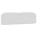 vidaXL fehér műbőr fejtámla párna Viana 183 cm