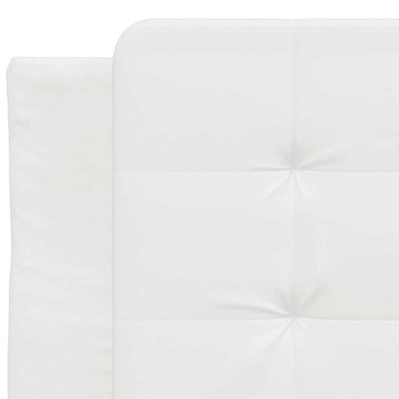 vidaXL fehér műbőr fejtámla párna 80 cm