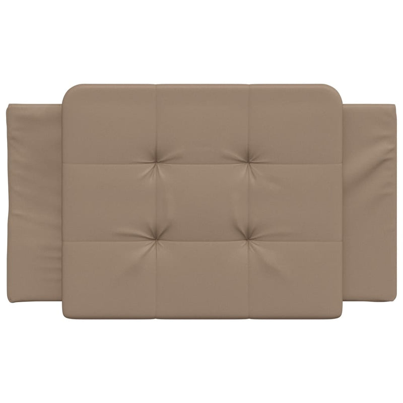 vidaXL cappuccino színű műbőr fejtámla párna 80 cm