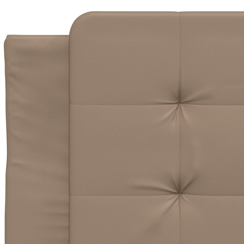 vidaXL cappuccino színű műbőr fejtámla párna 80 cm