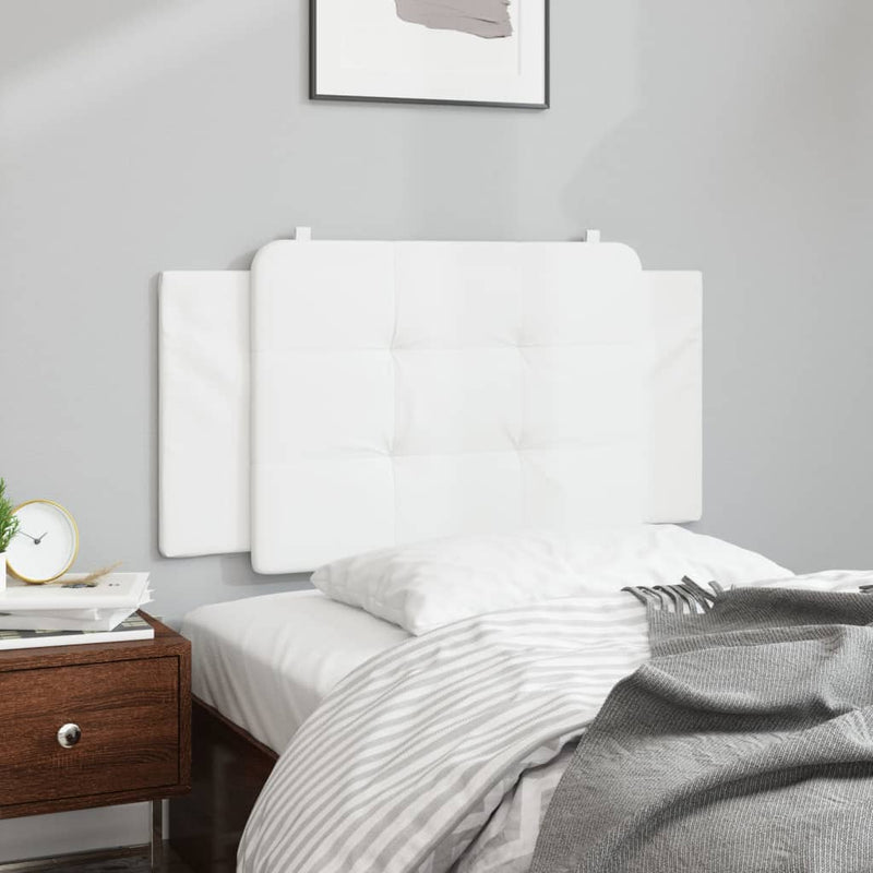 vidaXL fehér műbőr fejtámla párna 100 cm
