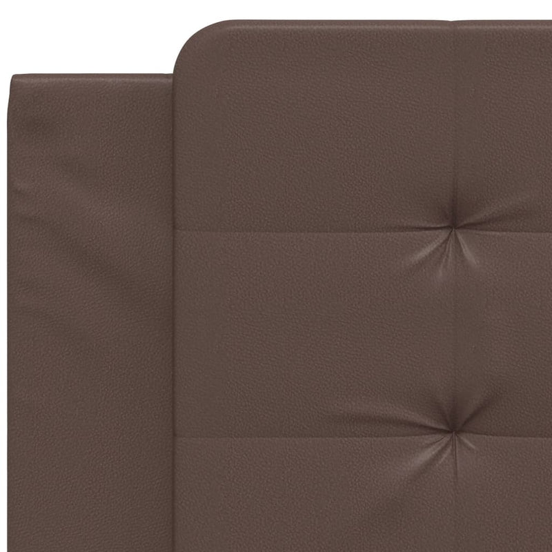 vidaXL barna műbőr fejtámla párna 100 cm