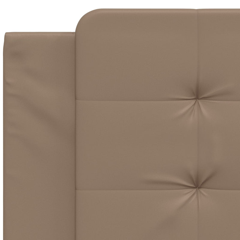 vidaXL cappuccino színű műbőr fejtámla párna 100 cm