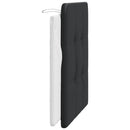 vidaXL fekete és fehér műbőr fejtámla párna Zadar 100 cm