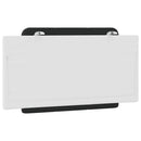 vidaXL fekete és fehér műbőr fejtámla párna Zadar 100 cm