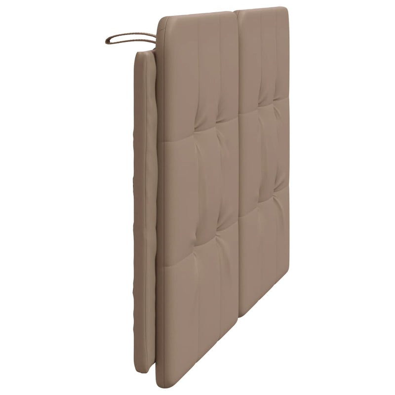 vidaXL cappuccino színű műbőr fejtámla párna 120 cm