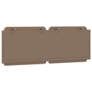 vidaXL cappuccino színű műbőr fejtámla párna Zadar 120 cm