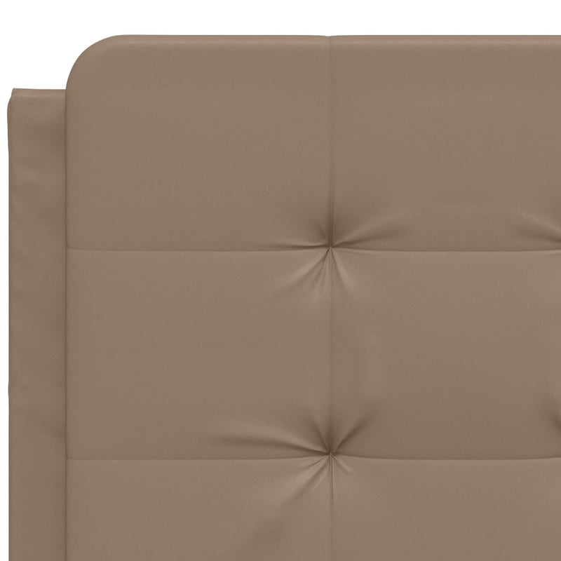 vidaXL cappuccino színű műbőr fejtámla párna 120 cm
