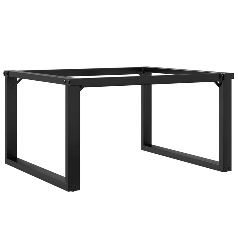 vidaXL acél dohányzóasztallábak O-alakú vázzal 70 x 60 x 43 cm