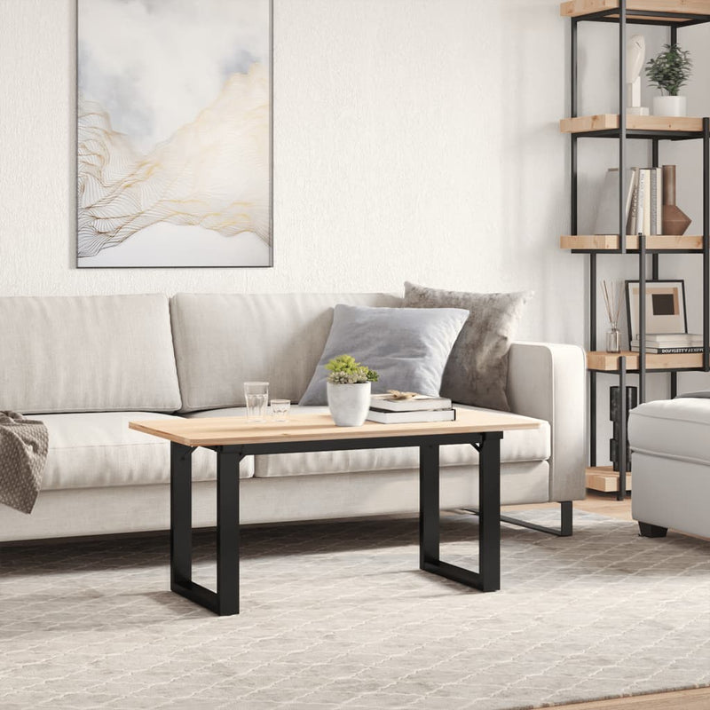 vidaXL acél dohányzóasztallábak O-alakú vázzal 70 x 30 x 43 cm