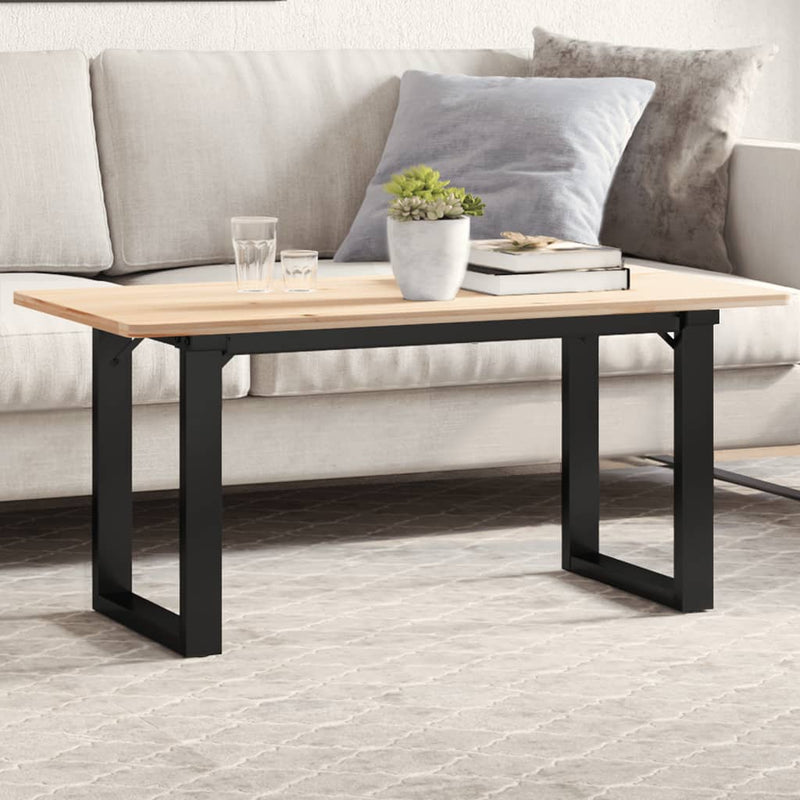 vidaXL acél dohányzóasztallábak O-alakú vázzal 70 x 30 x 43 cm