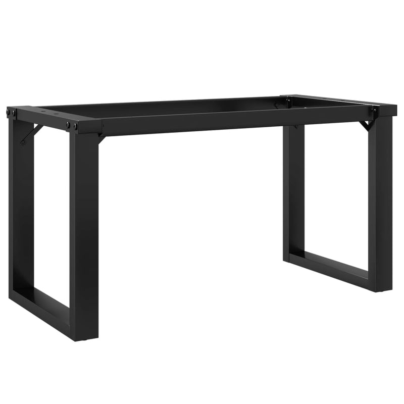 vidaXL acél dohányzóasztallábak O-alakú vázzal 80 x 40 x 43 cm