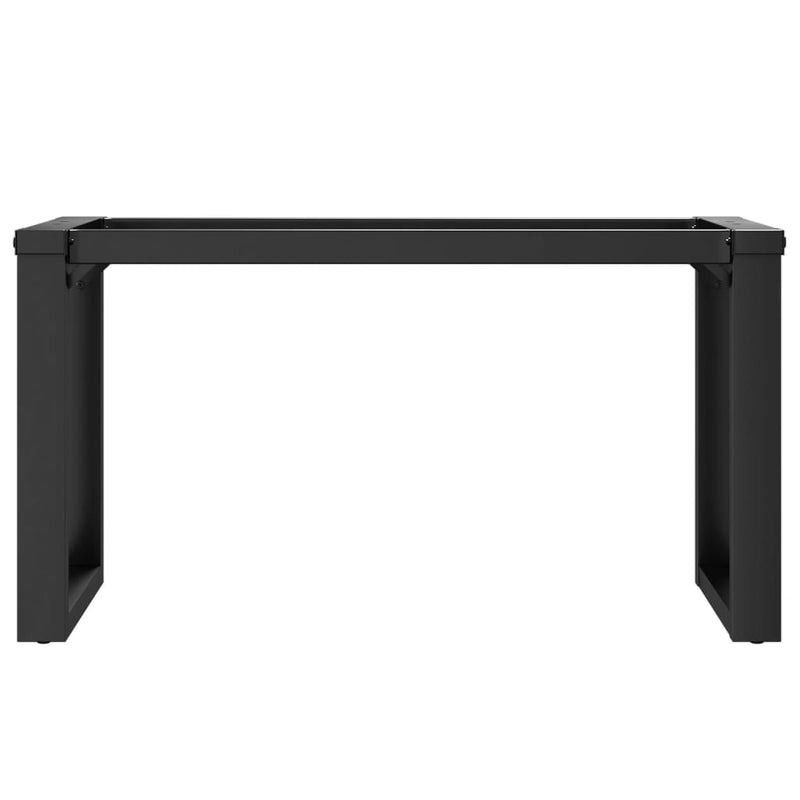 vidaXL acél dohányzóasztallábak O-alakú vázzal 80 x 40 x 43 cm