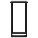 vidaXL acél étkezőasztallábak O-alakú vázzal 40 x 40 x 73 cm