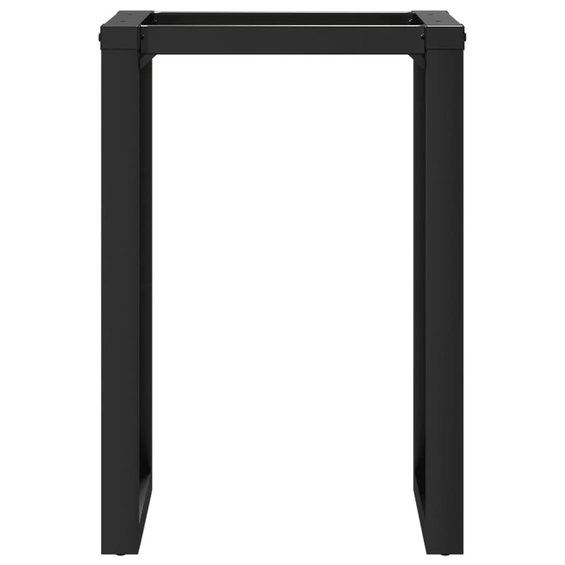 vidaXL acél dohányzóasztallábak O-alakú vázzal 60x40x73 cm