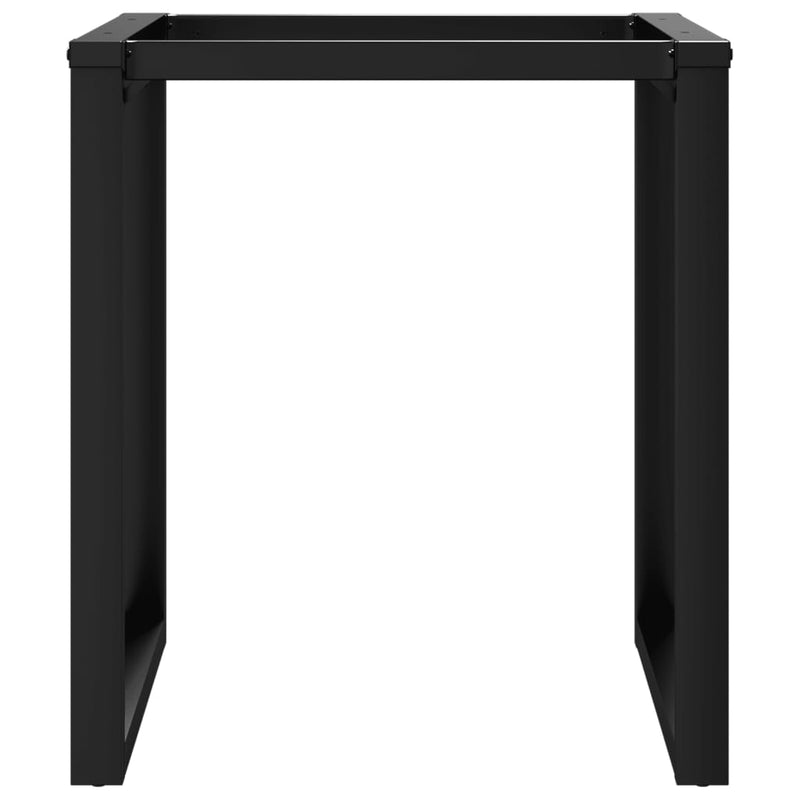 vidaXL acél dohányzóasztallábak O-alakú vázzal 70 x 70 x 73 cm