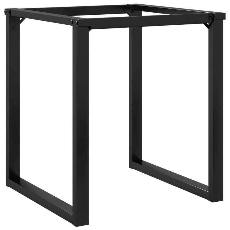 vidaXL acél dohányzóasztallábak O-alakú vázzal 70 x 70 x 73 cm