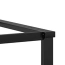 vidaXL acél étkezőasztallábak O-alakú vázzal 180 x 80 x 73 cm