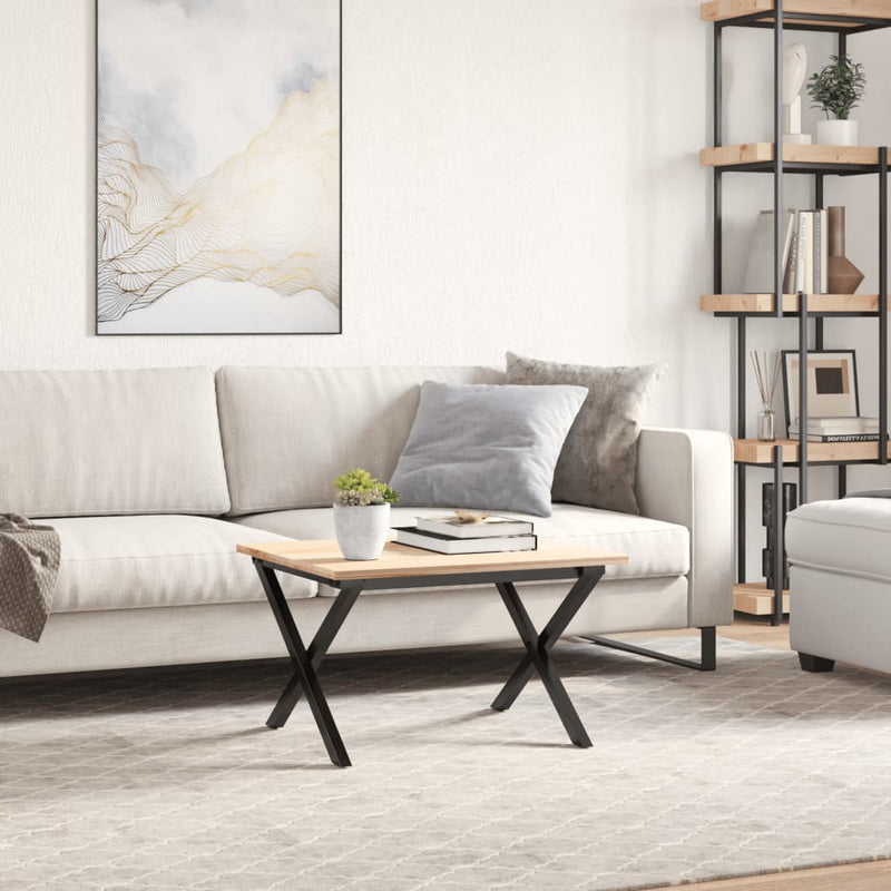 vidaXL acél dohányzóasztallábak X-alakú vázzal 50 x 40 x 38 cm