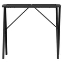 vidaXL acél dohányzóasztallábak X-alakú vázzal 80 x 40 x 73 cm