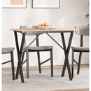 vidaXL acél dohányzóasztallábak X-alakú vázzal 80 x 40 x 73 cm