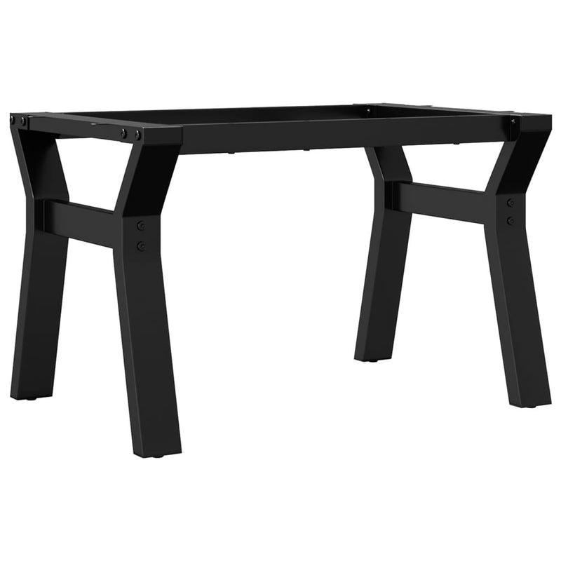 vidaXL acél dohányzóasztallábak Y-alakú vázzal 60x40x38 cm