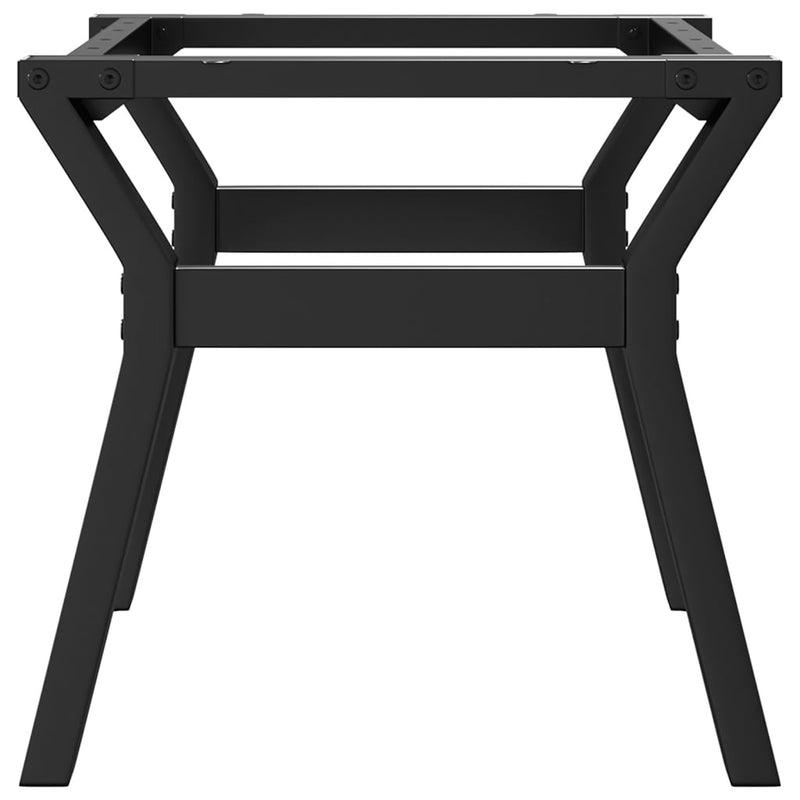 vidaXL acél dohányzóasztallábak Y-alakú vázzal 60x40x38 cm