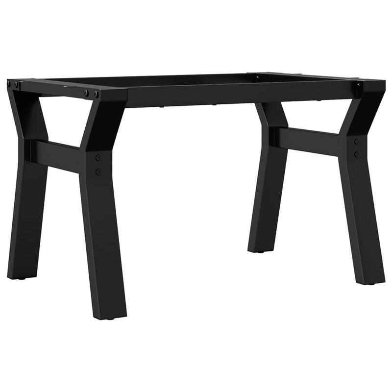 vidaXL acél dohányzóasztallábak Y-alakú vázzal 60x40x38 cm