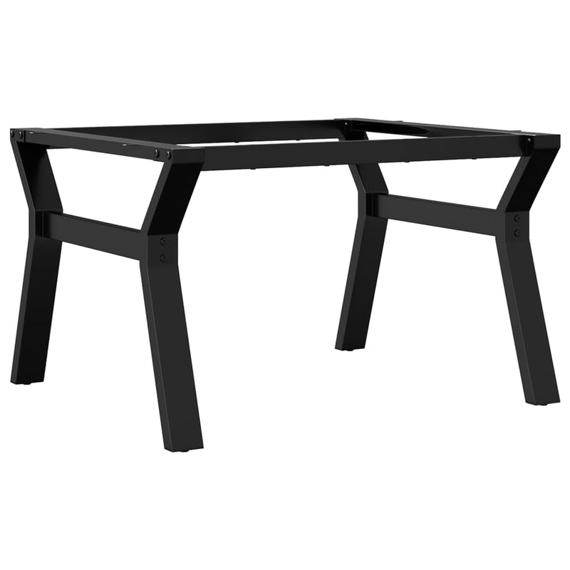 vidaXL acél dohányzóasztallábak Y-alakú vázzal 70 x 60 x 43 cm