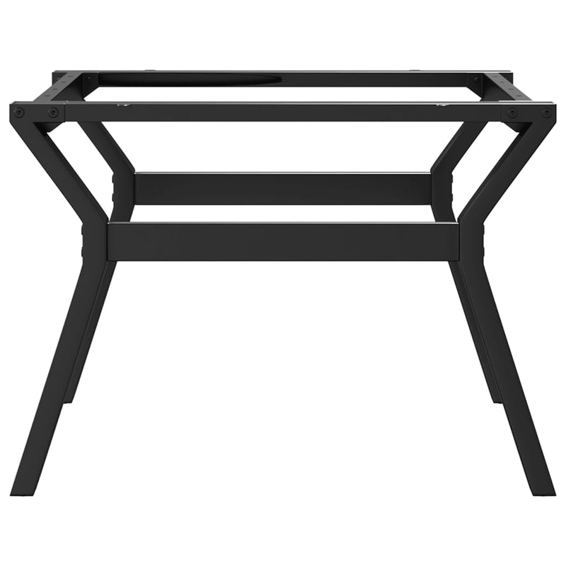 vidaXL acél dohányzóasztallábak Y-alakú vázzal 70 x 60 x 43 cm
