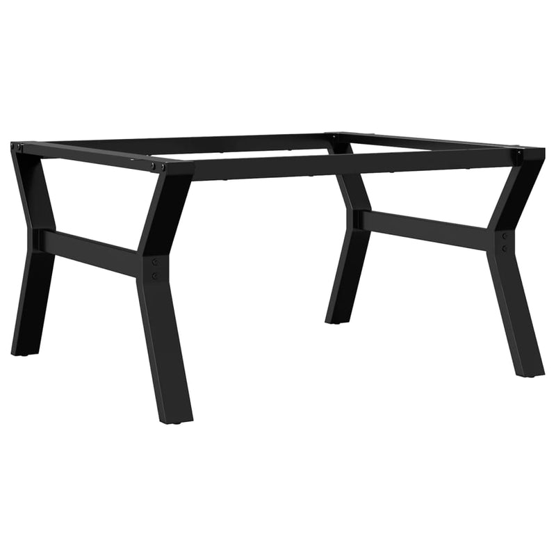 vidaXL acél dohányzóasztallábak Y-alakú vázzal 80 x 70 x 43 cm
