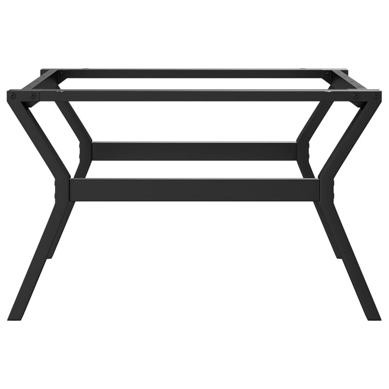 vidaXL acél dohányzóasztallábak Y-alakú vázzal 80 x 70 x 43 cm