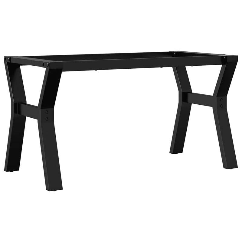vidaXL acél dohányzóasztallábak Y-alakú vázzal 80 x 40 x 43 cm
