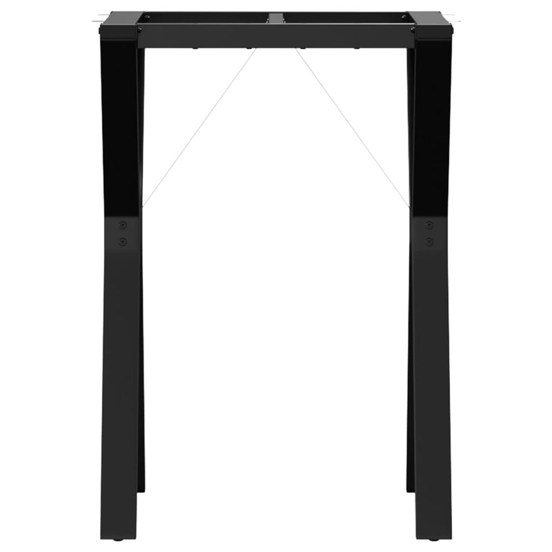 vidaXL acél étkezőasztallábak Y-alakú vázzal 50 x 40 x 73 cm