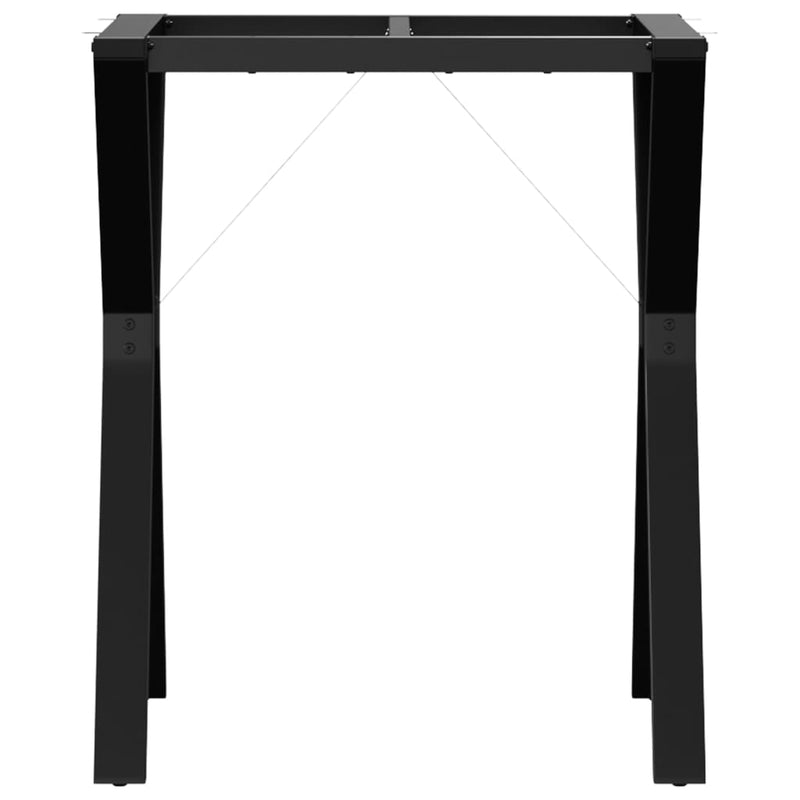 vidaXL acél étkezőasztallábak Y-alakú vázzal 60 x 50 x 73 cm