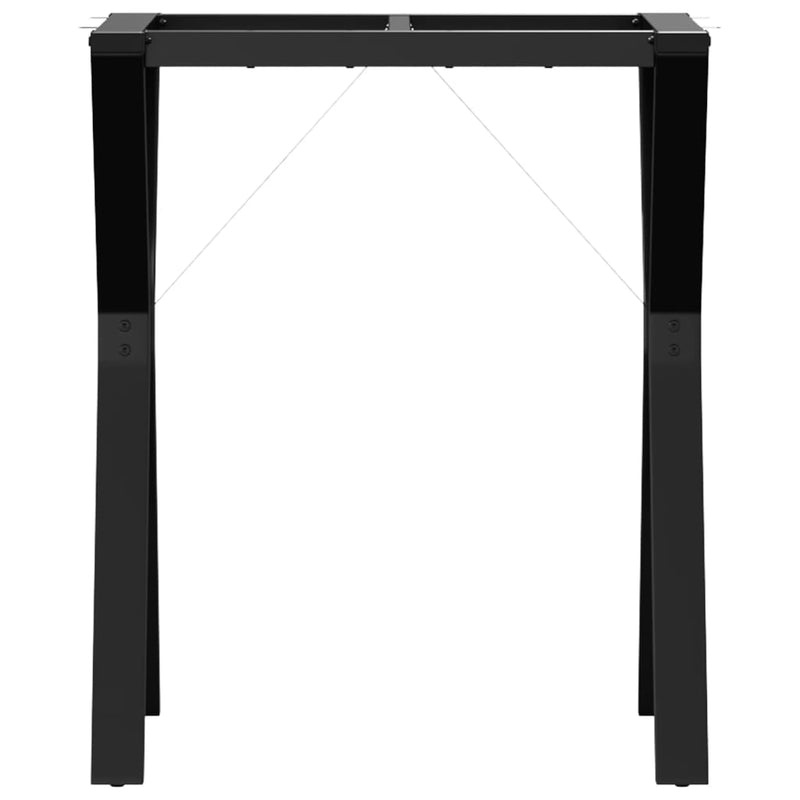 vidaXL acél étkezőasztallábak Y-alakú vázzal 60 x 40 x 73 cm