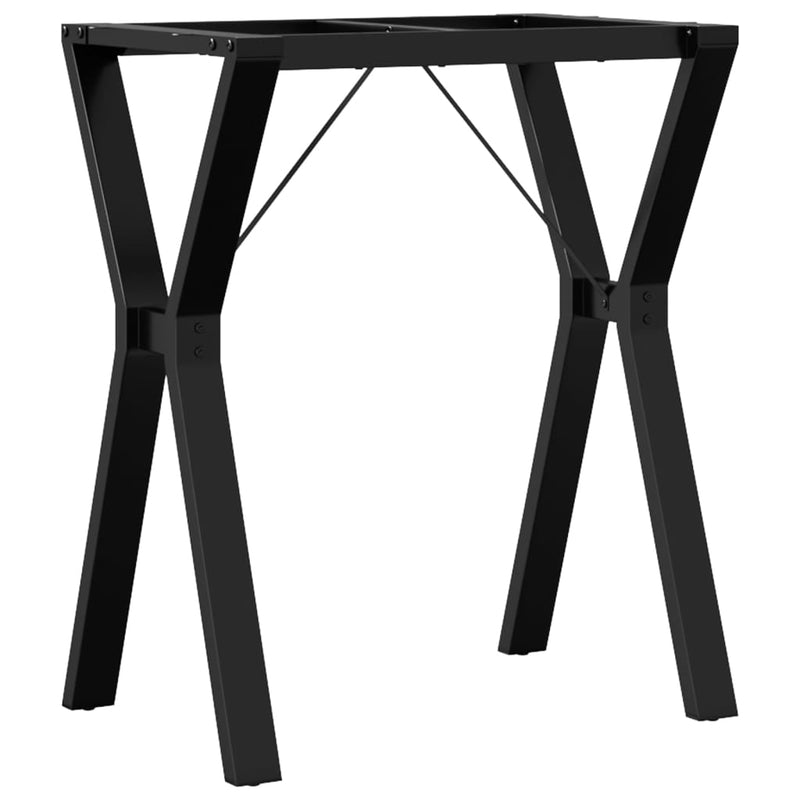 vidaXL acél étkezőasztallábak Y-alakú vázzal 60 x 40 x 73 cm