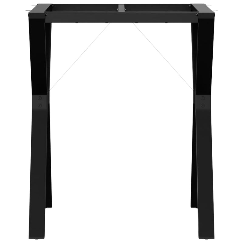 vidaXL acél étkezőasztallábak Y-alakú vázzal 60 x 60 x 73 cm