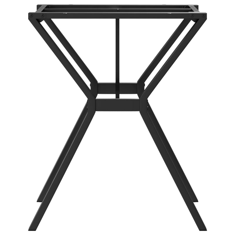 vidaXL acél étkezőasztallábak Y-alakú vázzal 60 x 60 x 73 cm