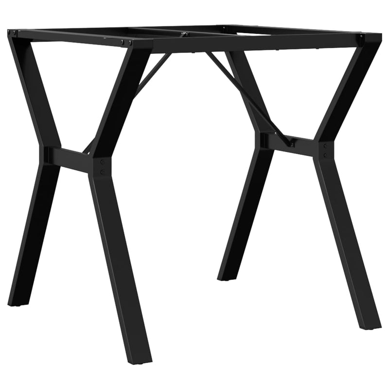vidaXL öntöttvas dohányzóasztallábak Y-alakú vázzal 70 x 70 x 73 cm