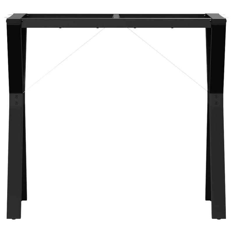 vidaXL acél dohányzóasztallábak Y-alakú vázzal 80 x 40 x 73 cm