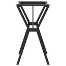 vidaXL acél dohányzóasztallábak Y-alakú vázzal 80 x 40 x 73 cm