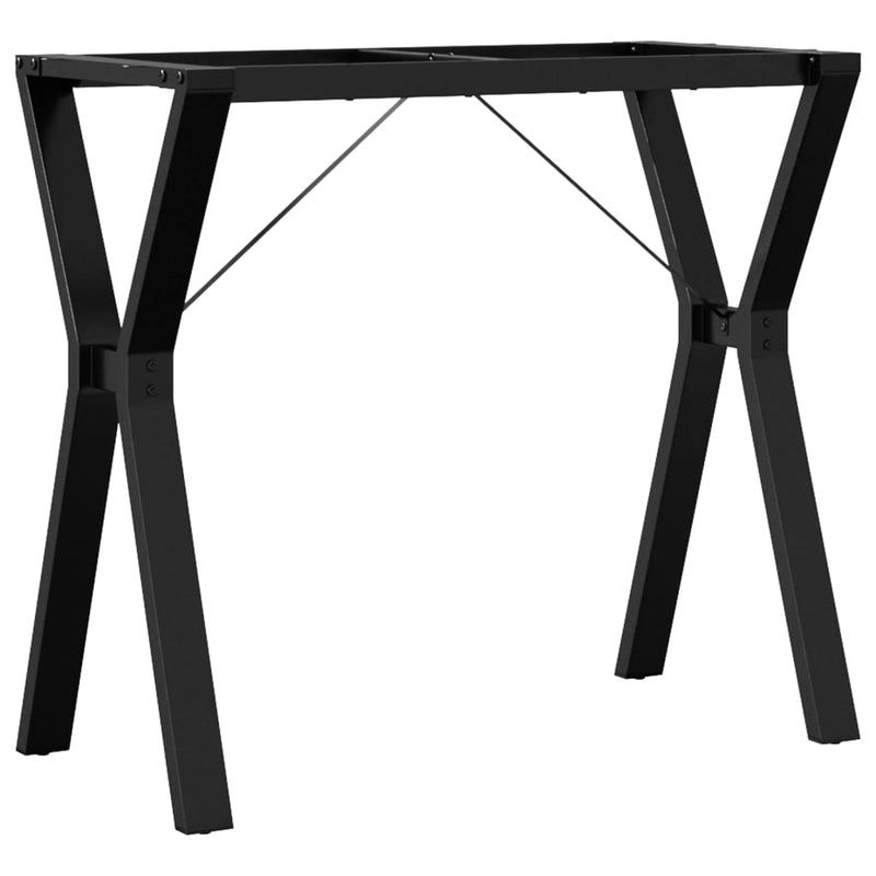 vidaXL acél dohányzóasztallábak Y-alakú vázzal 80 x 40 x 73 cm