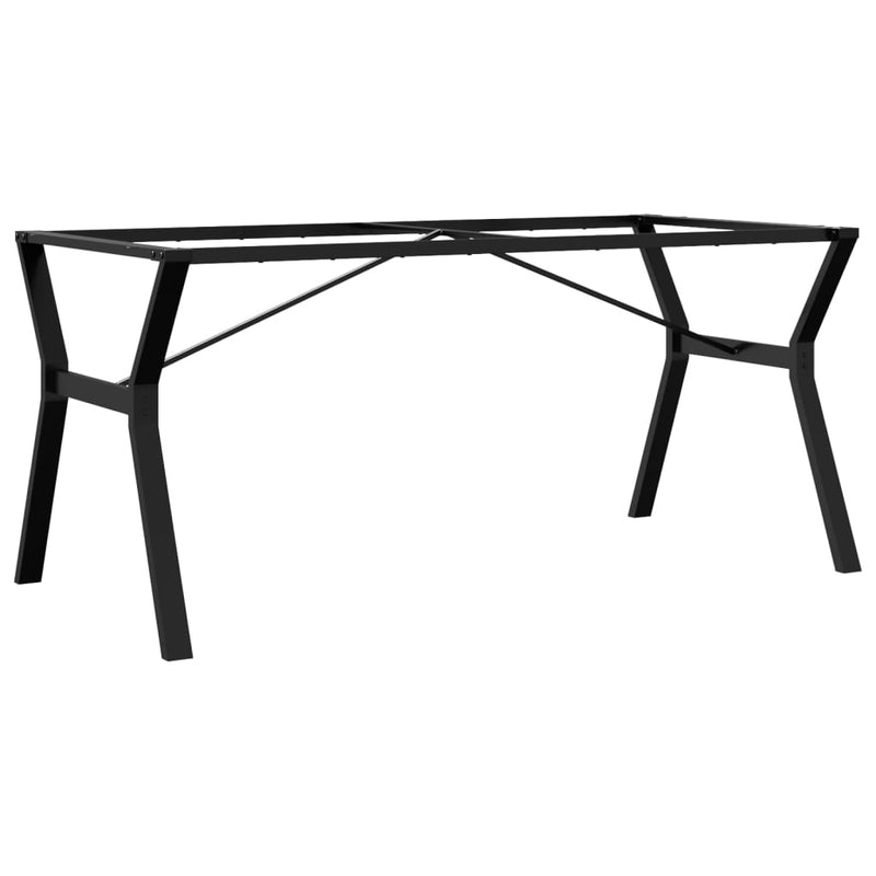 vidaXL öntöttvas étkezőasztallábak Y-alakú vázzal 160 x 80 x 73 cm