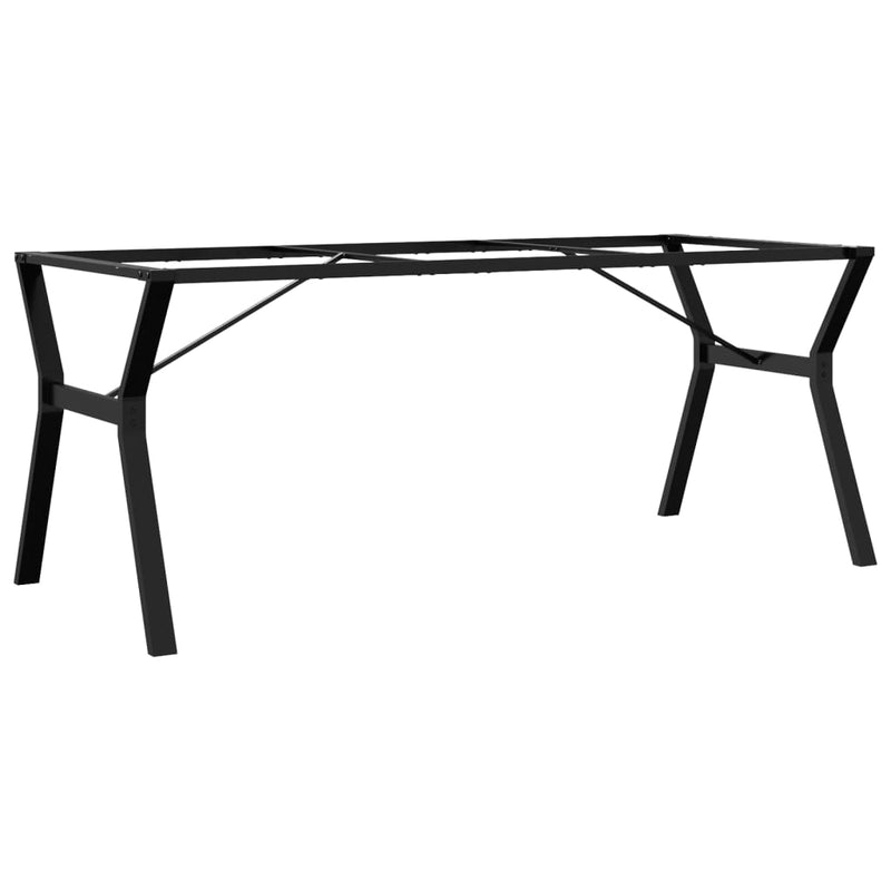 vidaXL acél étkezőasztallábak Y-alakú vázzal 180 x 80 x 73 cm