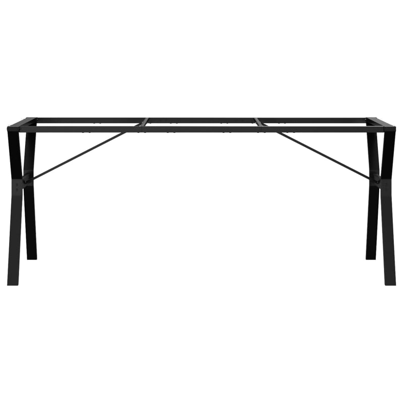 vidaXL acél étkezőasztallábak Y-alakú vázzal 180 x 80 x 73 cm