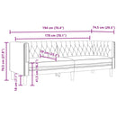 vidaXL 3 részes krémszínű műbőr Chesterfield kanapégarnitúra