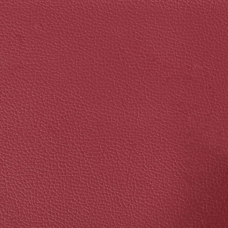 vidaXL 3 részes bordó műbőr Chesterfield kanapégarnitúra