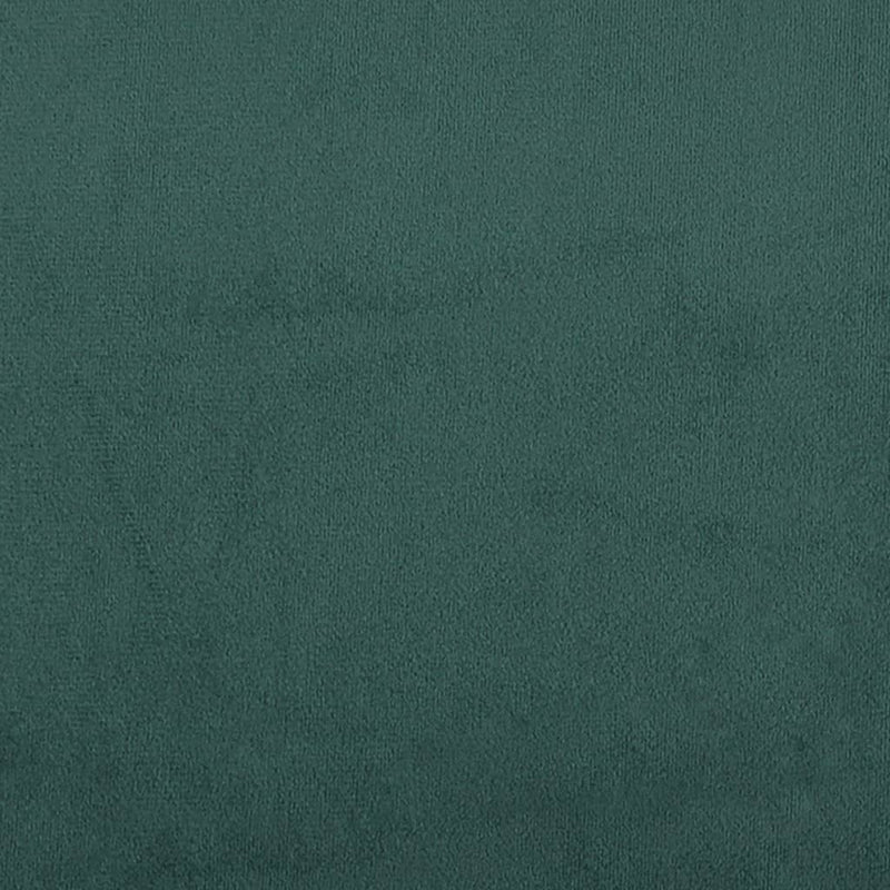vidaXL 3 részes sötétzöld bársony Chesterfield kanapészett párnákkal